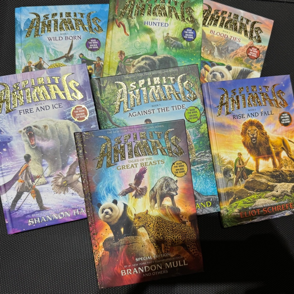 Spirit Animals Series Books 1-6 + Special Edition. SEVEN BOOKS!!! Holiday Gift!!